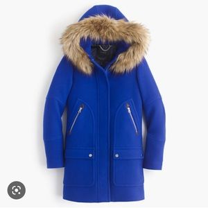 J. Crew chateau parka in Italian stadium-cloth wool